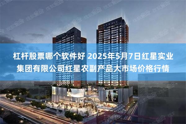 杠杆股票哪个软件好 2025年5月7日红星实业集团有限公司红星农副产品大市场价格行情